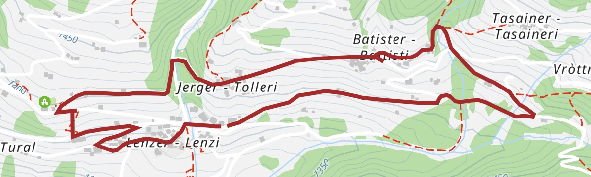 Route map: The Musil literary trail | Tour of Palù del Fersina